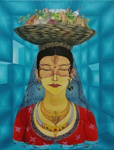 शाहरुख द्वारा बनाई गई पेंटिंग (होप)