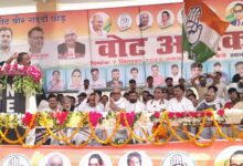 Photo of SITAPUR : यूपी में कांग्रेस की मतदाता अधिकार यात्रा की शुरुआत, भाजपा पर कांग्रेसियों ने लगाई आरोपों की झड़ी