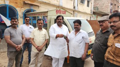 Photo of समाजसेवी सागर गुप्ता का सराहनीय कदम, मुक्तिधाम यात्रा के लिए दूसरा शव वाहन दान